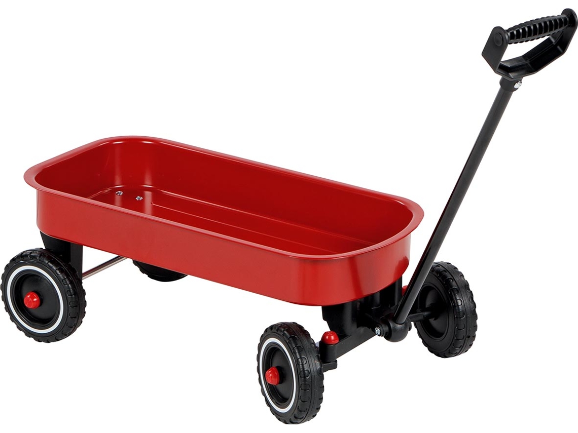 Coche de Juguete con Mango Articulado y Rojo para Tirar GOKI
