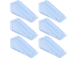 Juego De 6 Cuñas Para Puertas, Topes De Suelo Y Antideslizantes Para El Hogar. No Requiere Taladrar.