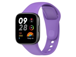 Correa de silicona para Redmi Watch 3 - Color liso - Botón