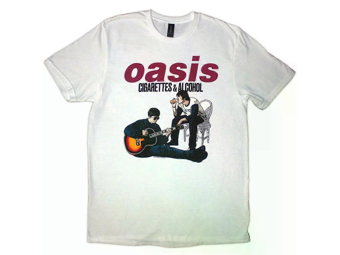 Oasis Cigarettes Alcohol Illustration T-shirt Classic Unisex Best Sellers Sizexl