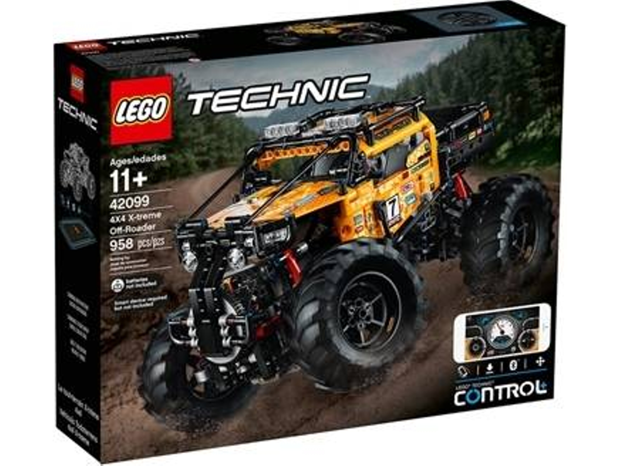 LEGO Technic: Todo-o-Terreno 4x4 X-treme - 42099 (Idade mínima: 11 - 958 Peças)