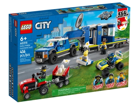 LEGO LEGO City: central móvil de policía (Edad Mínima: 6)