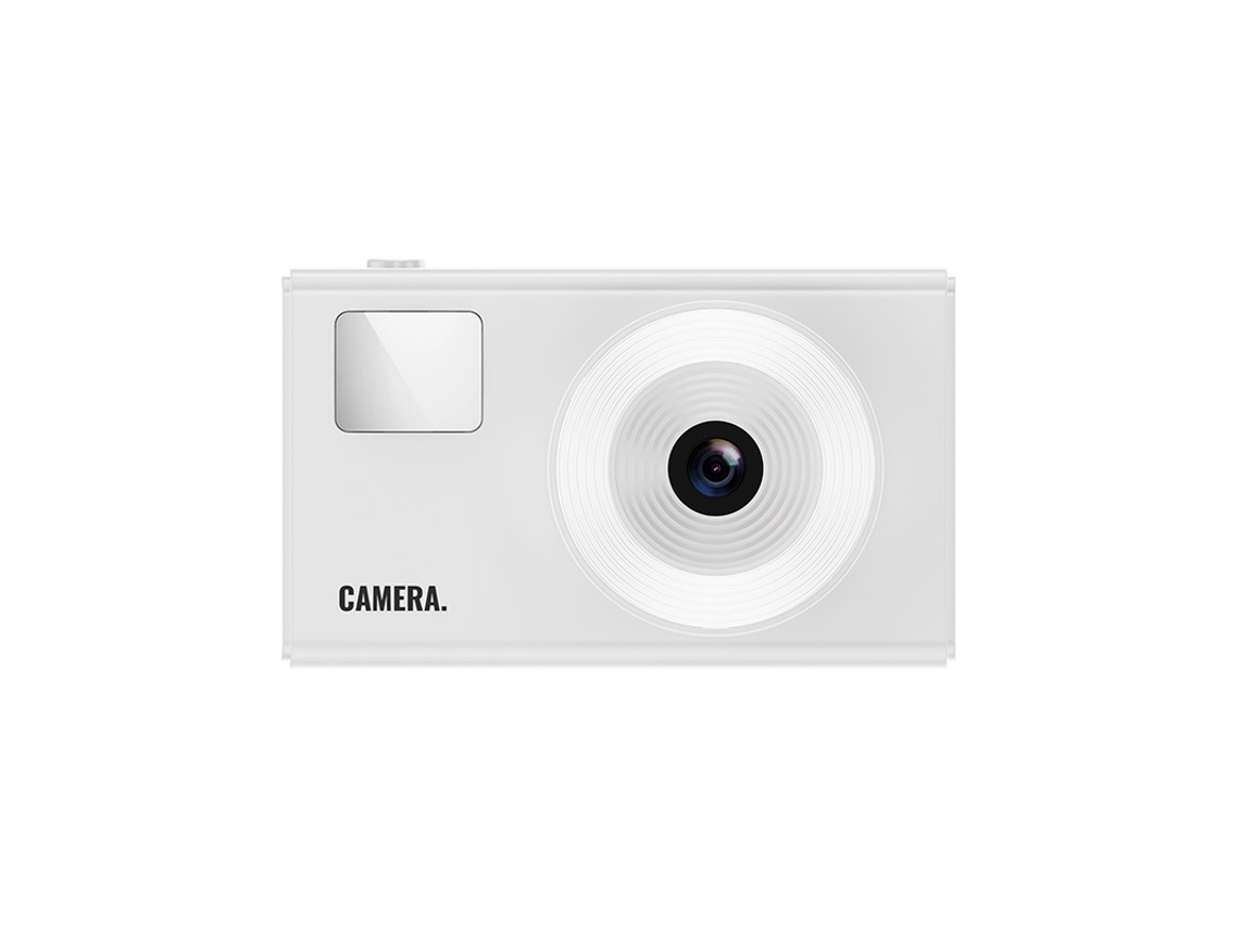 Cámara digital Cuich 1080p HD, tarjeta de 32 GB, exposición manual, color blanco