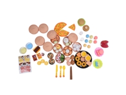 -juego De Cocina Simulada Para Niños Con 106 Piezas Utensilios Comida Juguete De Pretend Play Para Niños Niñas