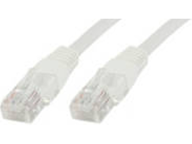 Cable de Red MICROCONNECT (RJ45 - 5 m - Blanco)