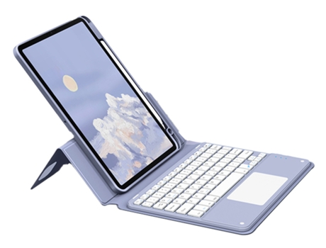 Carcasa Flip Cover y Teclado Bluetooth YIMGOTTA SX11C para iPad Air5 10.9ï 2022)/iPad Air4 10.9ï 2020)/iPad Pro11(2022/2021/2020/2018)