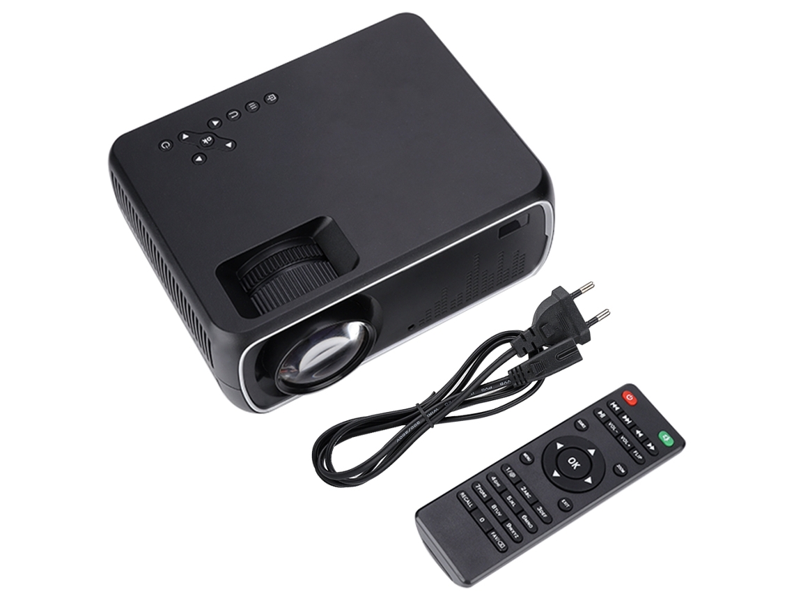 Proyector móvil con resolución 800x480 y 2000 lúmenes
