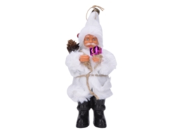 2026-muñeco Adorno Navideño Estilo Navideño Decoración Hogar Juguete Bonito Regalo Niño Blanco