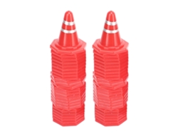 50 Piezas De Conos De Tráfico En Miniatura Para Juguetes De Entrenamiento De Fútbol Infantil Con Coche Teledirigido