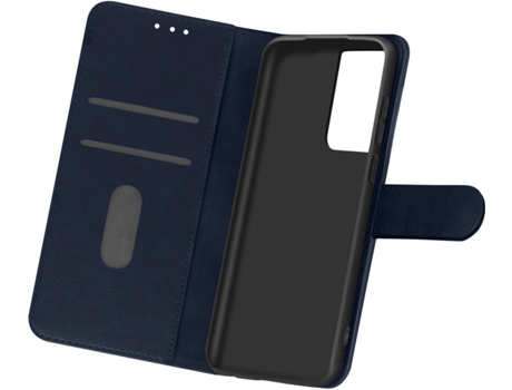 Carcasa y Soporte Samsung Galaxy S21 Ultra AVIZAR Cartera y Suporte Azul