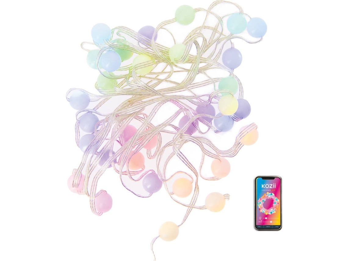 Luces Navideñas XANLITE KOZII con Bluetooth (6 metros - RGB - Sincronización con música)