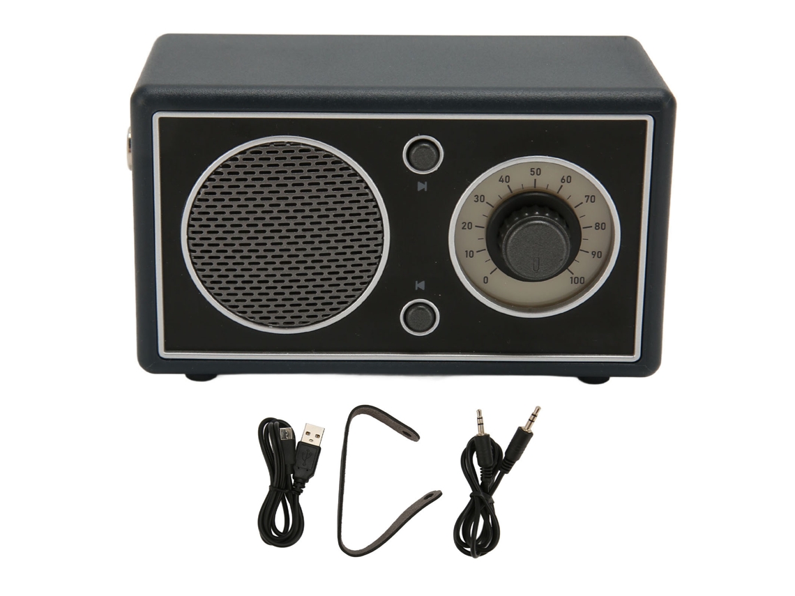 Altavoz Bluetooth recargable por USB con soporte para tarjeta de memoria