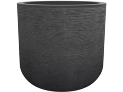EDA PLASTIQUE - Pote redondo 50 cm Graphit'Up - 67 L - Cinza antracite