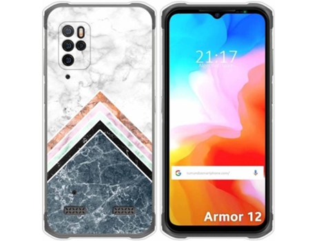 Carcasa Ulefone Armor 12 5G TUMUNDOSMARTPHONE Dibujos Mármol 05 Multicolor