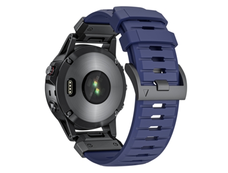 Pulseira de Relógio de 22mm para Garmin Fenix 3/5/5X/6X/7X Azul
