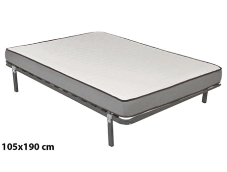 SALDOSYSTOCKS Plataforma Básica Madera Beige (105x30x190cm)