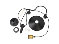 Lámpara De Pared Retráctil Con Polea Elevación Ajustable, Aplique Estilo Industrial Retro Rústico Pa