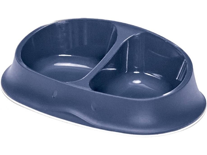 Comederos para Perros y Gatos ORNIEX (Azul - 2 Un - 2x0.25L)