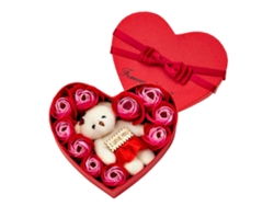 Caja de regalo de rosas (corazón, Día de San Valentín)