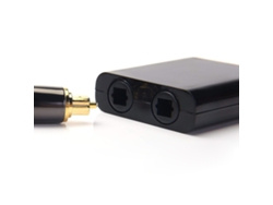Divisor Óptico Digital Toslink, 1 Entrada, 2 Salidas, Adaptador De Audio Para Cd/dvd, Amplificador, Tv, Ps3, Xbox 360