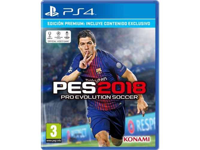 Juego PS4 PES 2018