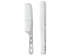 Peine De Aluminio Portátil Antiestático Para Salón Herramienta De Estilismo Y Peluquería (plateado) Argent