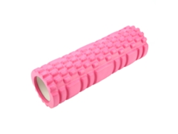 2026-mini Rodillo De Yoga Hueco Para Ejercicio Fitness Y Masaje Fisioterapia Columna Yoga Rosa