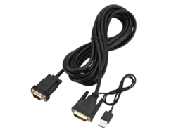 Convertidor de DVI a VGA (conversión de señal, resolución 1920x1080)