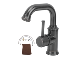 Cabezal de ducha vintage de latón, estilo europeo antiguo, negro