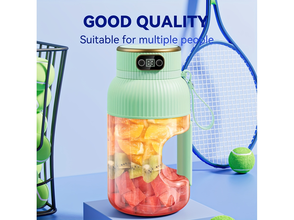 Batidora Multifuncional Para Batidos De Frutas Y Verduras, Una Batidora Portátil Ideal Para Acampar Y Actividades Al Aire Libre.