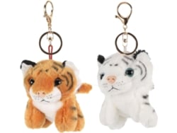 Chaveiro De Tigre De Pelúcia Kawaii, Brinquedo De Pelúcia Macio Para Mulheres E Meninas, Acessório Para Mochila.