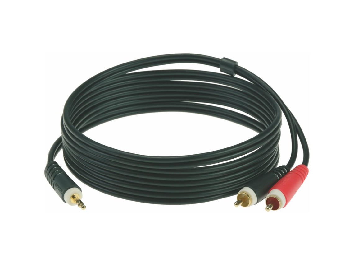 Cable de audio Ay7 0600 6m Jack/2 Jack KLOTZ