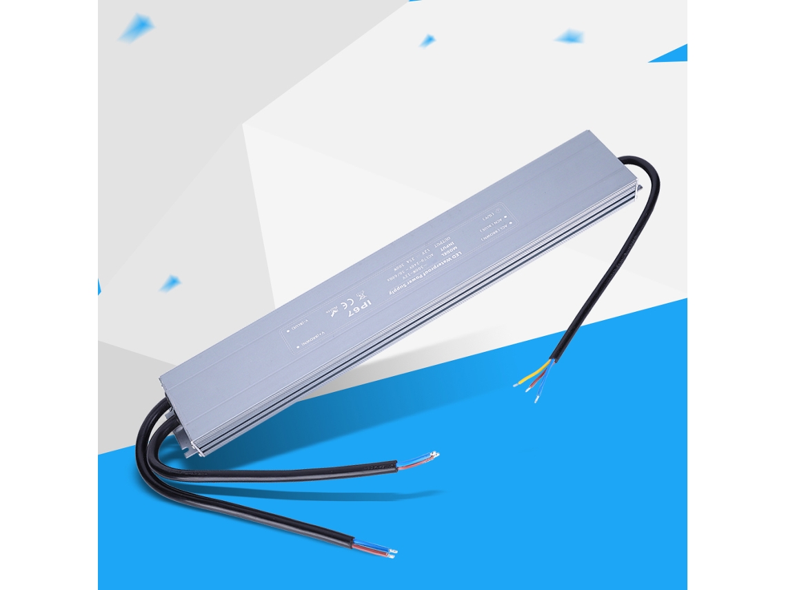 2026dz - Fuente de alimentación ultradelgada e impermeable de 300 W, 12 V, 170-240 V CA. Accesorio eléctrico industrial.