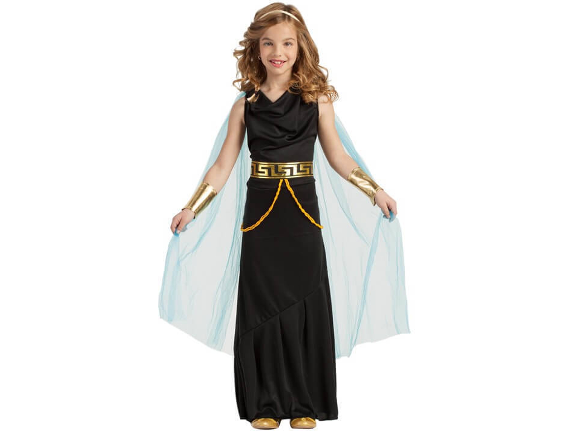 Disfraz de Niña DISFRAZZES Dama Griega (Talla: 10 a 12 años)
