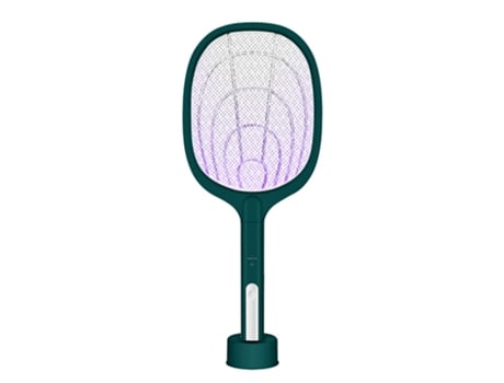 Lámpara inteligente para matar mosquitos y matamoscas electrónico 2 en 1, matamoscas eléctrico de mano, matamoscas recargable, murciélago asesino v...