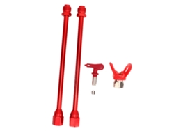 2026 Store-2pcs Varilla Extensible De Acero Inoxidable G7/8 14 Para Pico De Pulverizador, Reemplazo Para Hogar Rojo