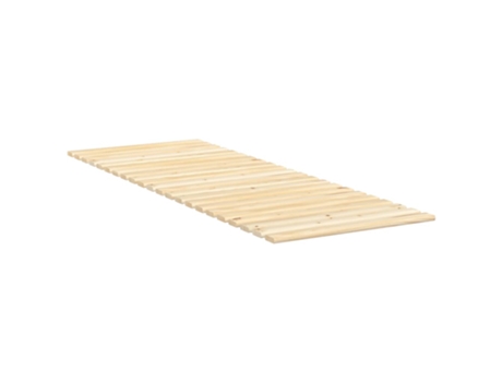 VIDAXL Somier de Lamas Marrón (70x200cm)