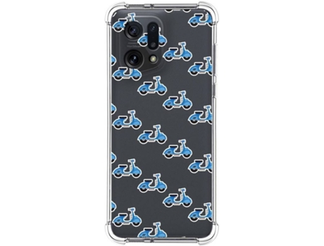 Carcasa para Oppo Find X5 5G TUMUNDOSMARTPHONE Dibujos Antigolpes Scooter Multicolor