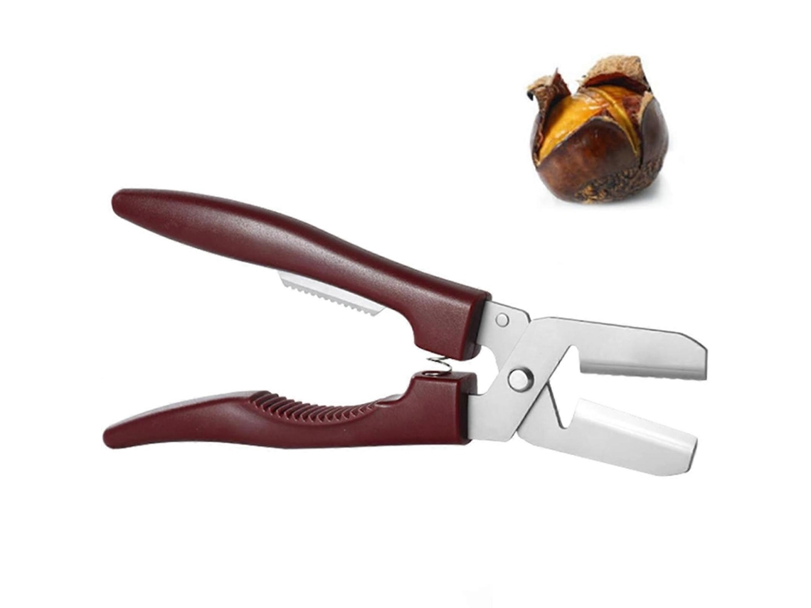 Abridor de cáscaras de castañas, pinza portátil para cascanueces, nuevo abridor de cáscaras de nueces Rosewell