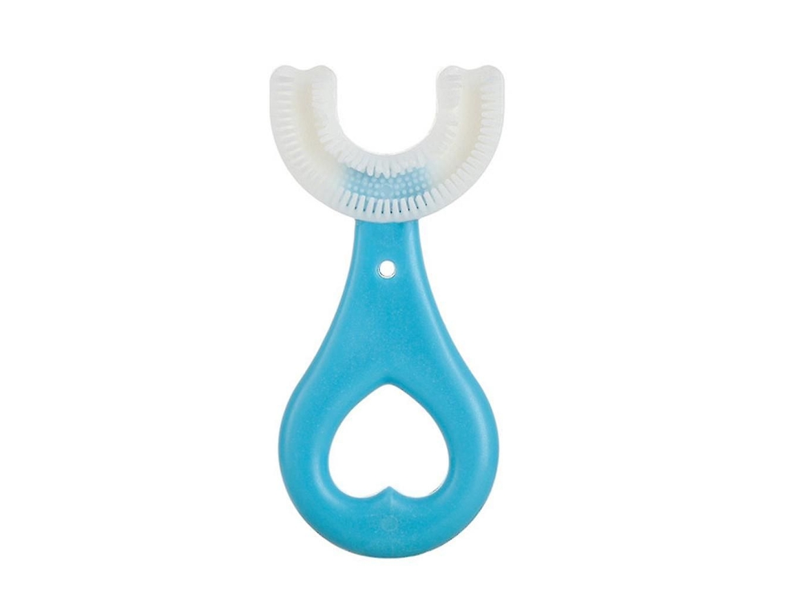 Cepillo de dientes de silicona en forma de U para niños de 2 a 12 años. GOKOCO