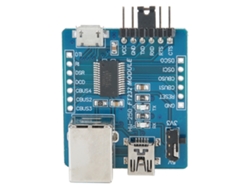 Módulo convertidor serie USB a interfaces USB-B/Mini/Micro (3 en 1, FT232RL)