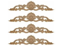 2026altiro-4 Marcos Decorativos De Madera Para Aplicaciones De Carpintería En Muebles, Puertas Y Decoración De Paredes.