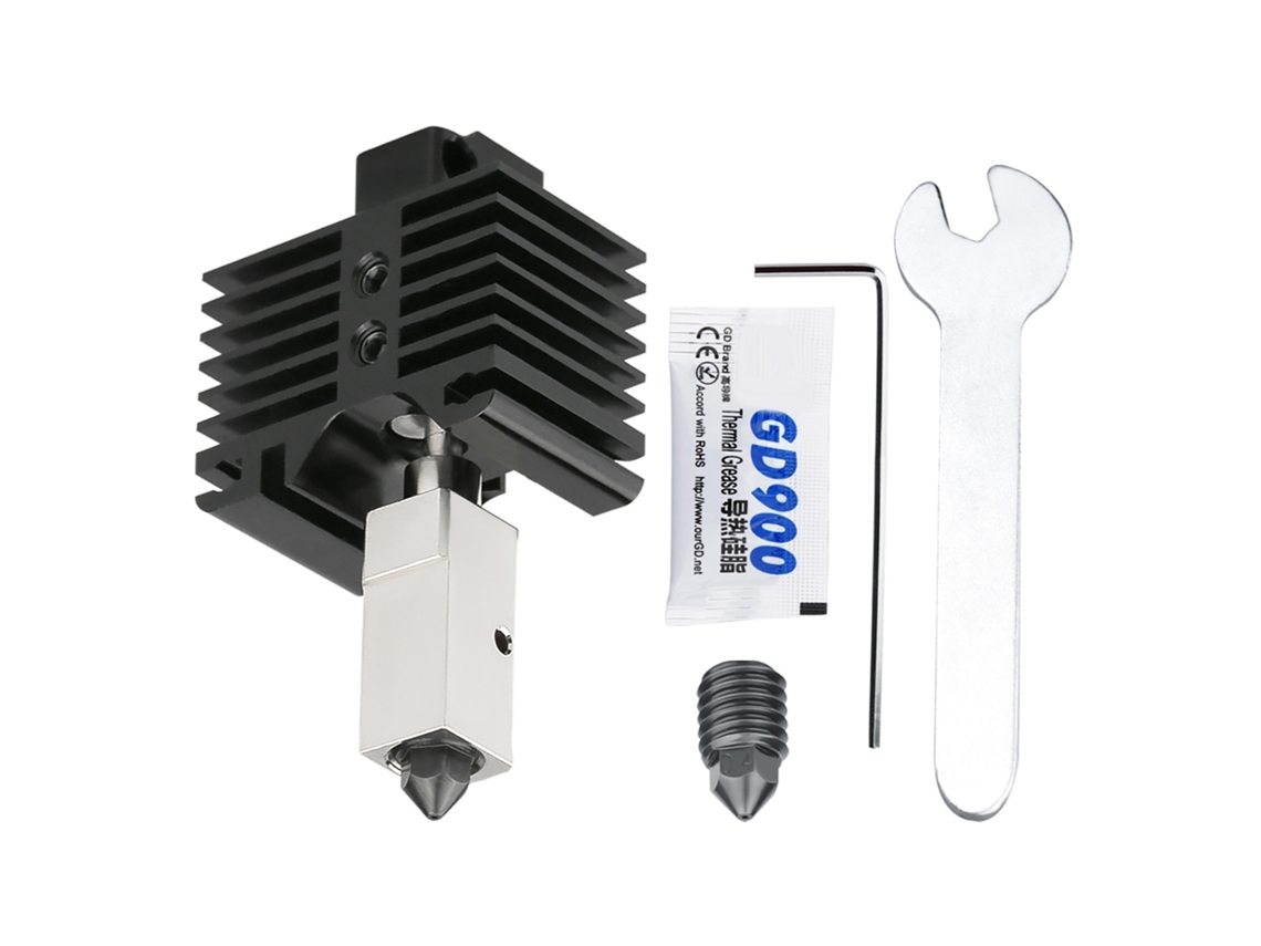 Kit De Extrusor Caliente Actualizado De 300 °c Para Impresora 3d Bambu Lab X1 Carbom Combo P1p De 1,75 Mm