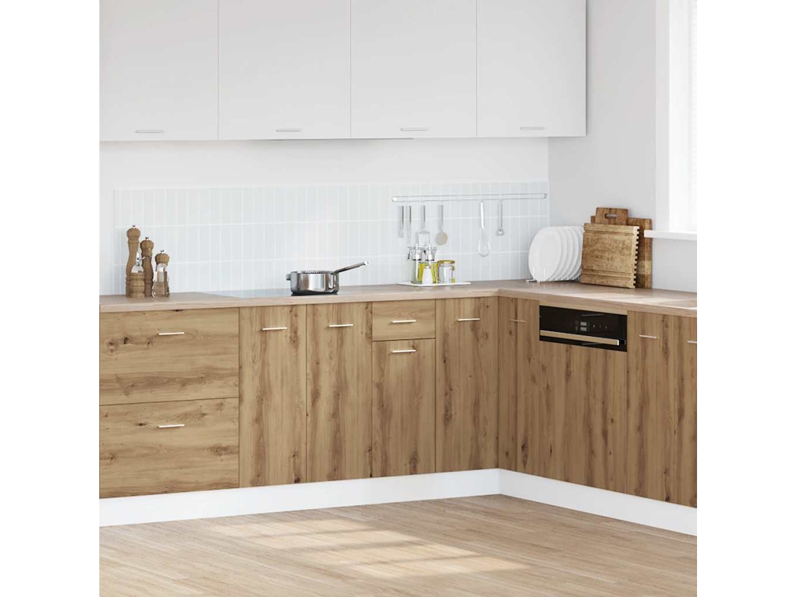 Mueble bajo Lyon Artisan de roble con cajones HARLANV1