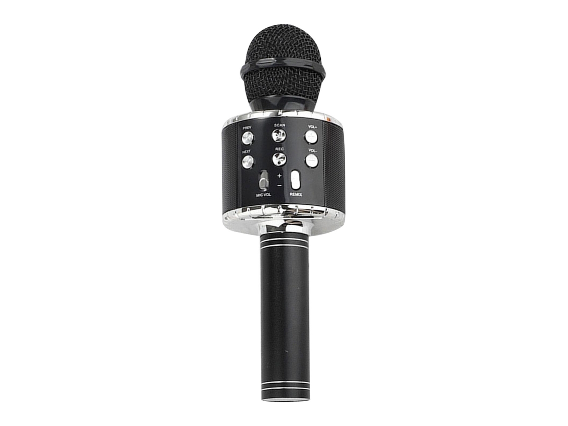 Micrófono Inalámbrico Bluetooth Con Altavoz Led Para Karaoke Doméstico, Juguete Musical Para Niños.