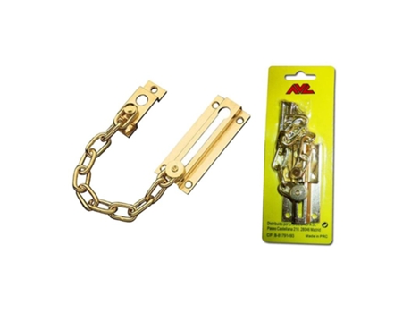 Avl cadena de seguridad latonada blister