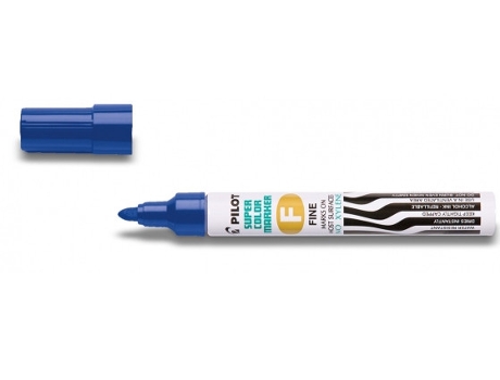 PILOT SCA-F, Super Color marcatore permanente Tipo di punta Blu 1 pz