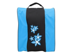 Mochila de nailon de 3 capas para patines, bolso de hombro individual, ideal para deportes y ocio (azul)