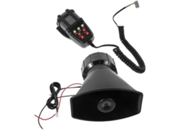Klaxon Alarme Voiture 7 Tonalités 12v Enregistrement Vocal Télécommande Système De Sonorisation