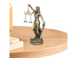 Estatua De La Justicia Figura Decorativa Resina Escultura Escritorio Para Estanter A Alf Izar Ventana Repisa Tocador
